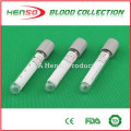 Tubo de recolha de sangue oxalado de HENSO